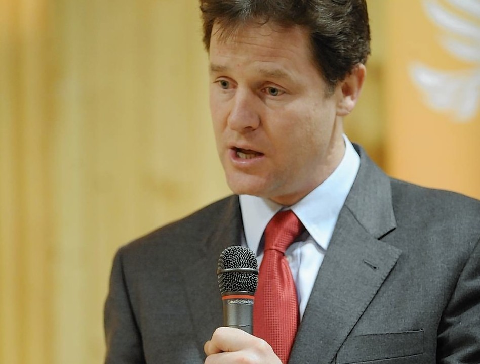 Nick Clegg has accused the SNP of living in the past